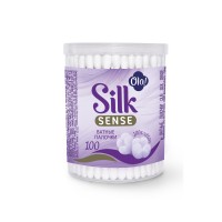 ОЛА ватные палочки пластик 100шт SILK SENSE